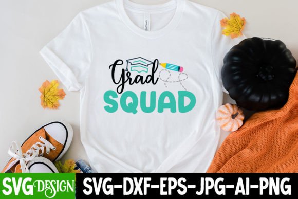 Grade Squad SVG Cut File for Graphics and T-Shirt Designs