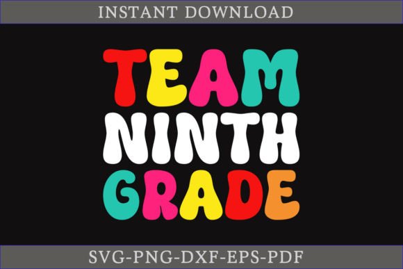 Team Ninth Grade T-shirt Design